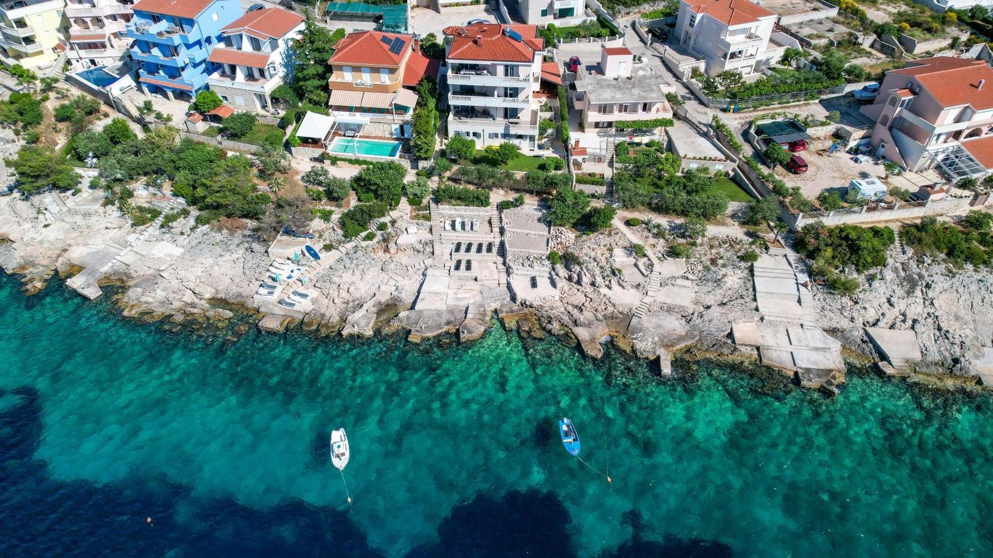 Villa Le Soleil Rogoznica  Rom bilde